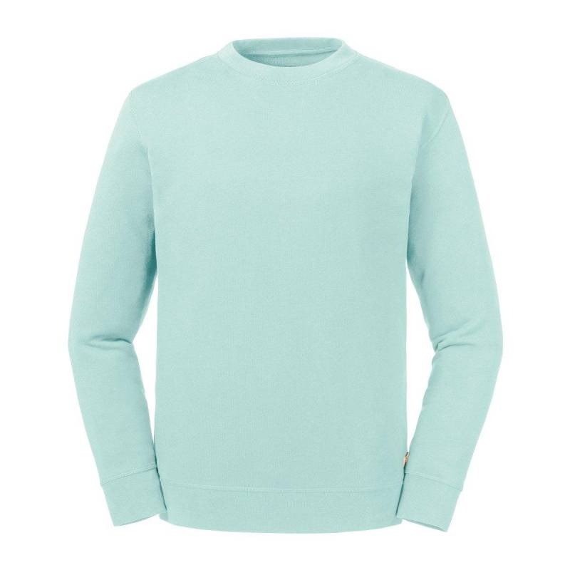 Sweatshirt, Aus Biologischem Anbau Damen Blau XS von Russell