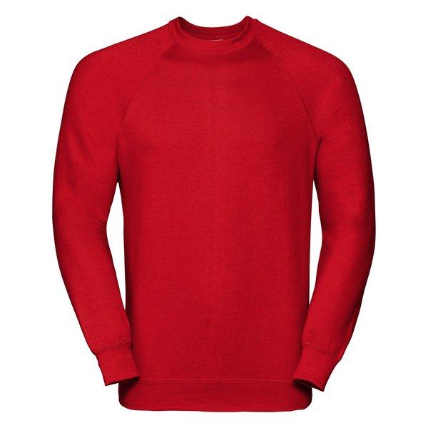 Sweatshirt Pullover Herren Rot Bunt XL von Russell