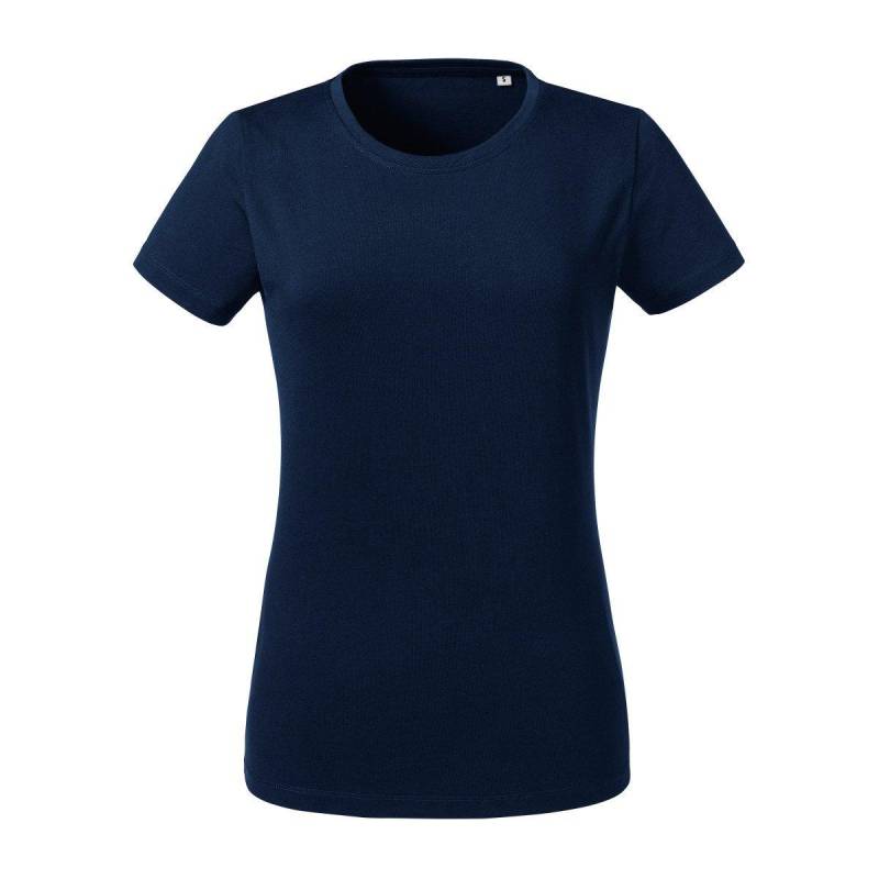 Russell - TShirt mit kurzen Ärmeln, für Damen, Marine, Größe S von Russell