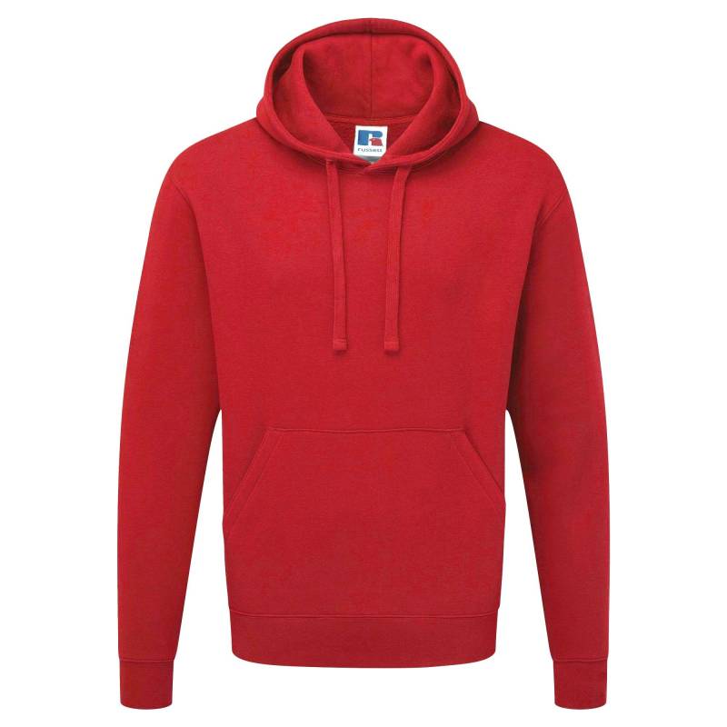 Russell - Authentisches T-Shirt Hoodie, für Herren, Rot Bunt, Größe 3XL von Russell