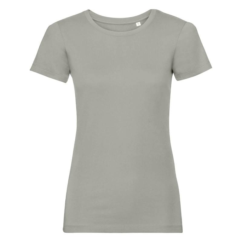 Russell - TShirt, aus biologischem Anbau, für Damen, Taubengrau, Größe L von Russell