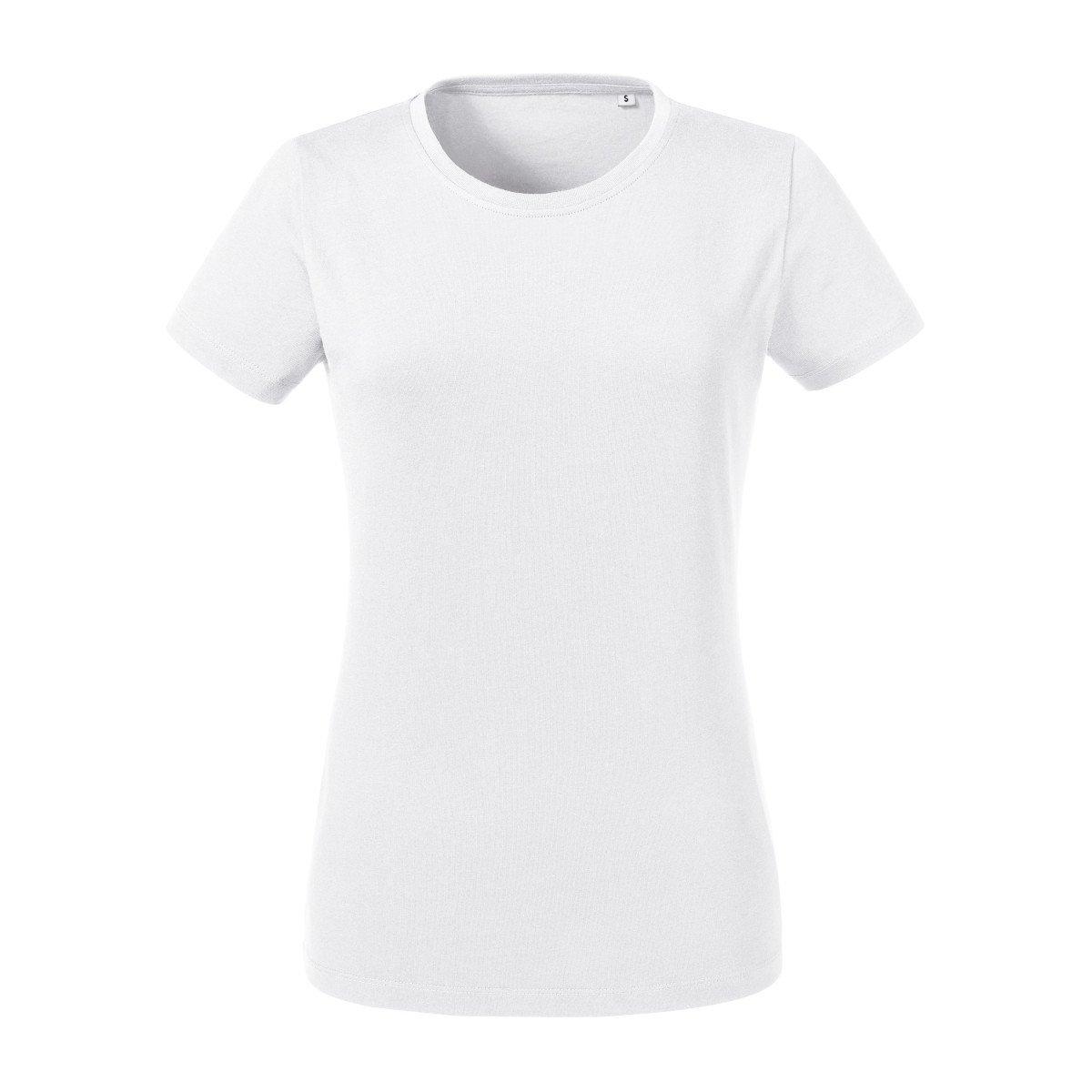 Tshirt Mit Kurzen Ärmeln Damen Weiss XS von Russell