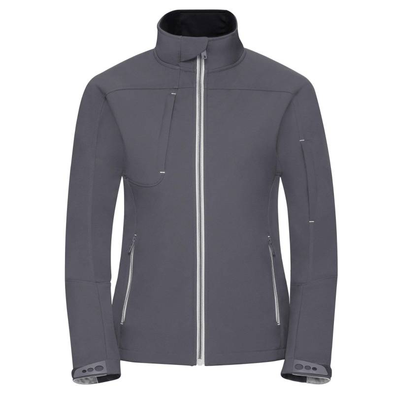 Softshelljacke Damen Grau L von Russell