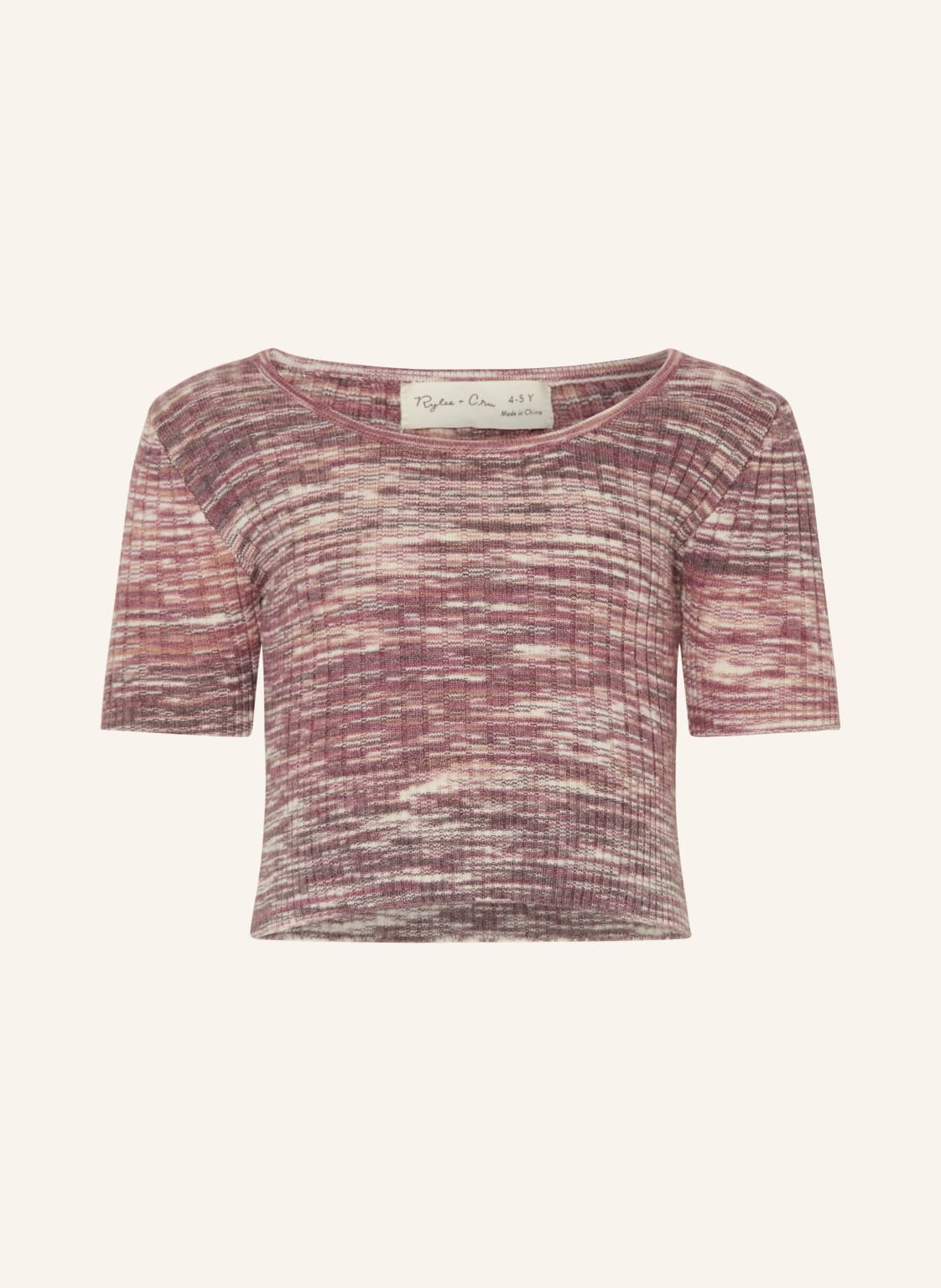 Rylee + Cru Strickshirt rosa Rylee + Cru Strickshirt rosa von Rylee + Cru