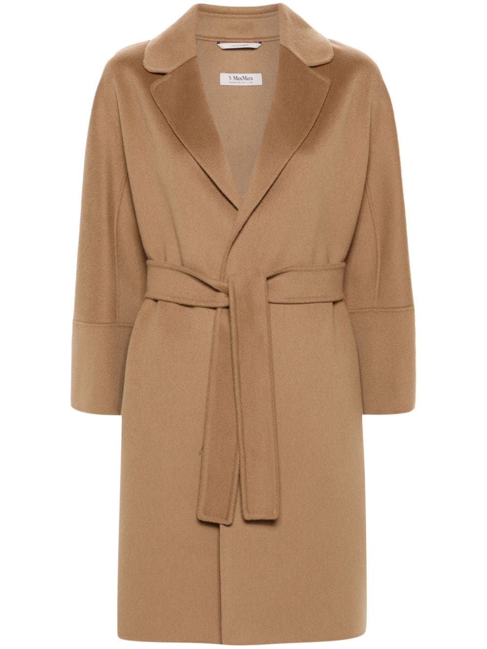 'S Max Mara Arona belted virgin wool coat - Brown von 'S Max Mara