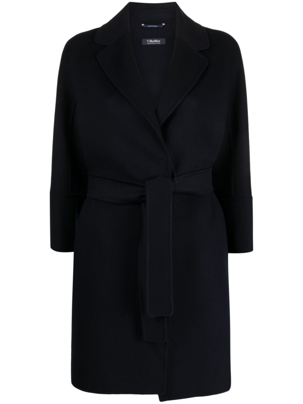 'S Max Mara Arona double-faced wool coat - Blue von 'S Max Mara