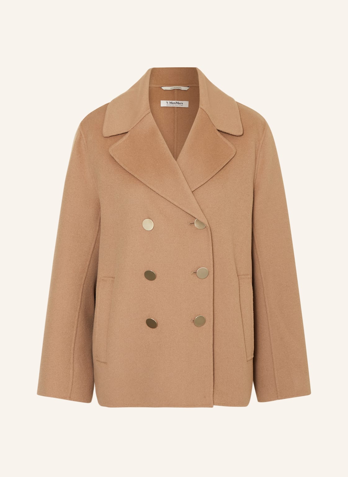 S Max Mara Cabanjacke Margot braun von S Max Mara