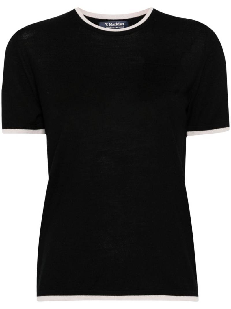 'S Max Mara Egidio T-shirt - Black von 'S Max Mara