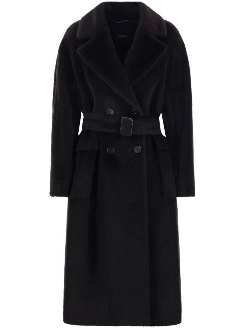 'S Max Mara Eugenio double-breasted coat - Black von 'S Max Mara