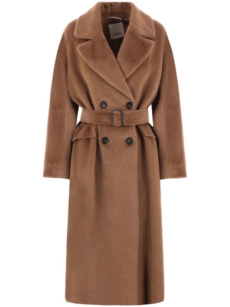 'S Max Mara Eugenio double-breasted coat - Brown von 'S Max Mara