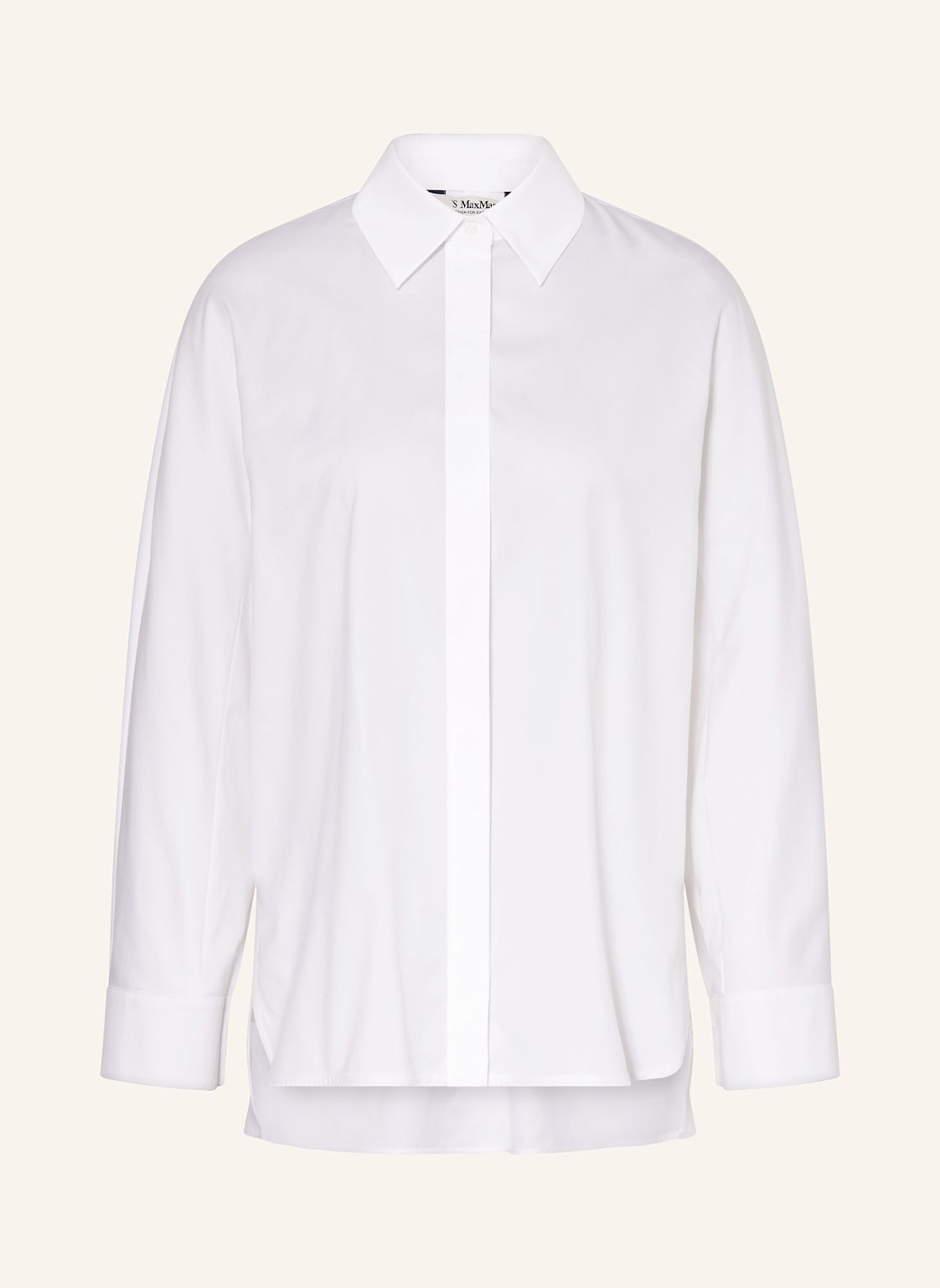 S Max Mara Hemdbluse Conero weiss S Max Mara Hemdbluse Conero weiss von S Max Mara