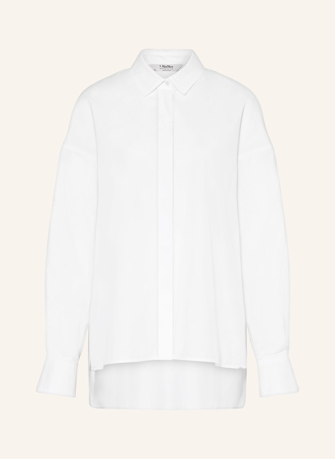 S Max Mara Hemdbluse Marika weiss S Max Mara Hemdbluse Marika weiss von S Max Mara