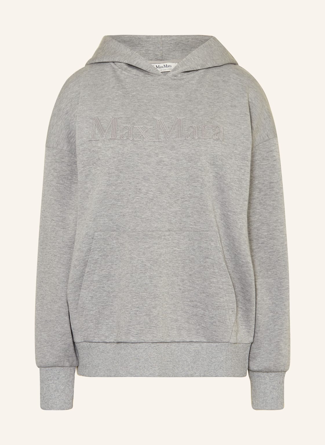 S Max Mara Hoodie Sapore grau von S Max Mara