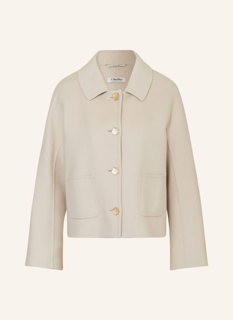 S Max Mara Kastenjacke Sogno beige von S Max Mara