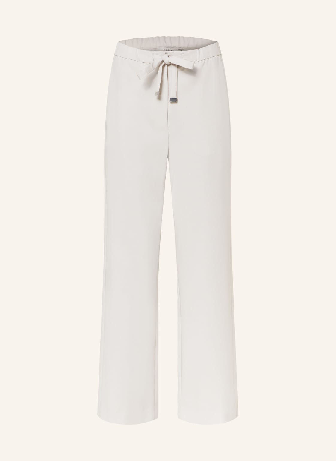 S Max Mara Marlenehose Argenta weiss von S Max Mara