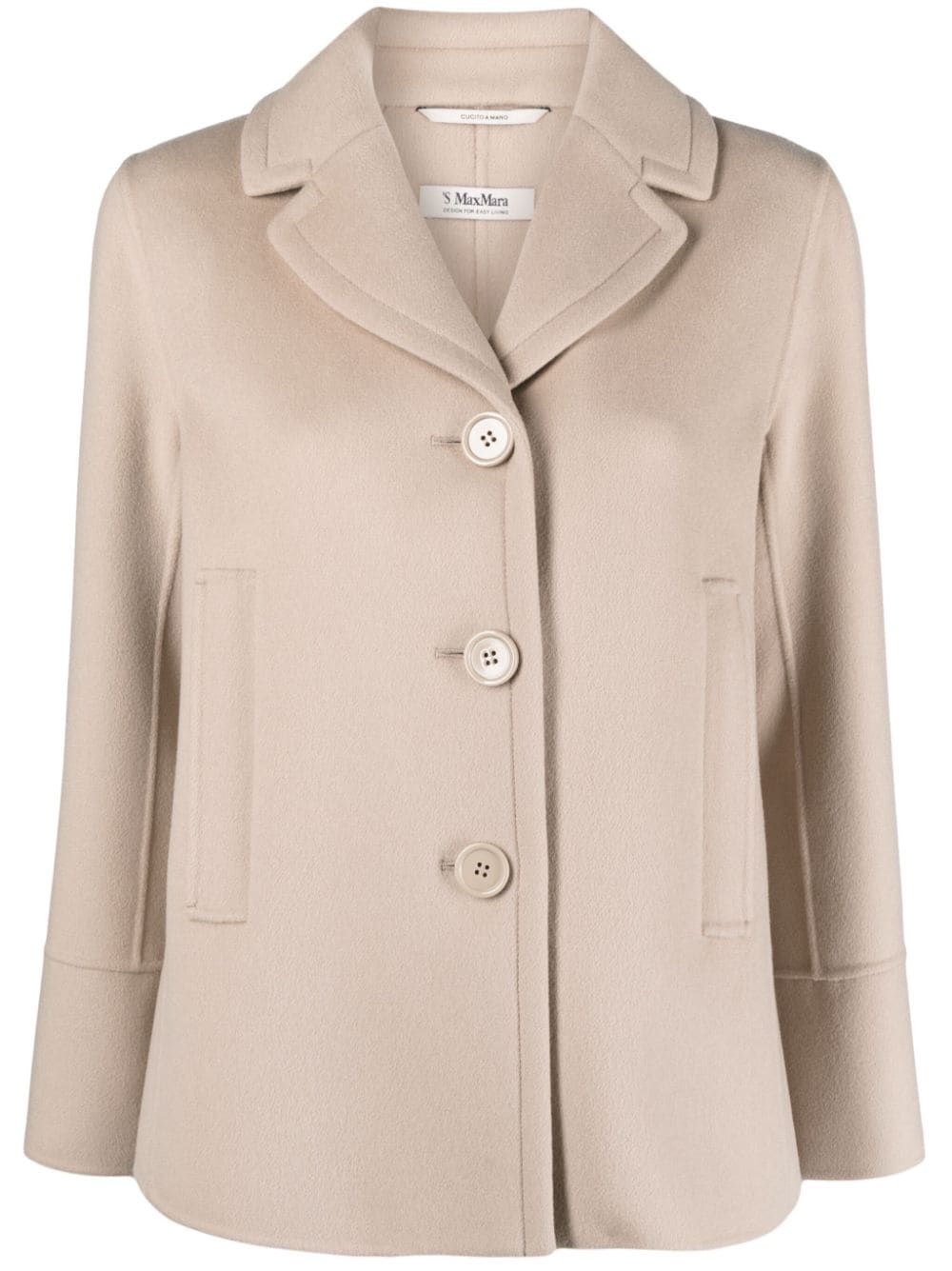 'S Max Mara Moon virgin-wool jacket - Neutrals von 'S Max Mara