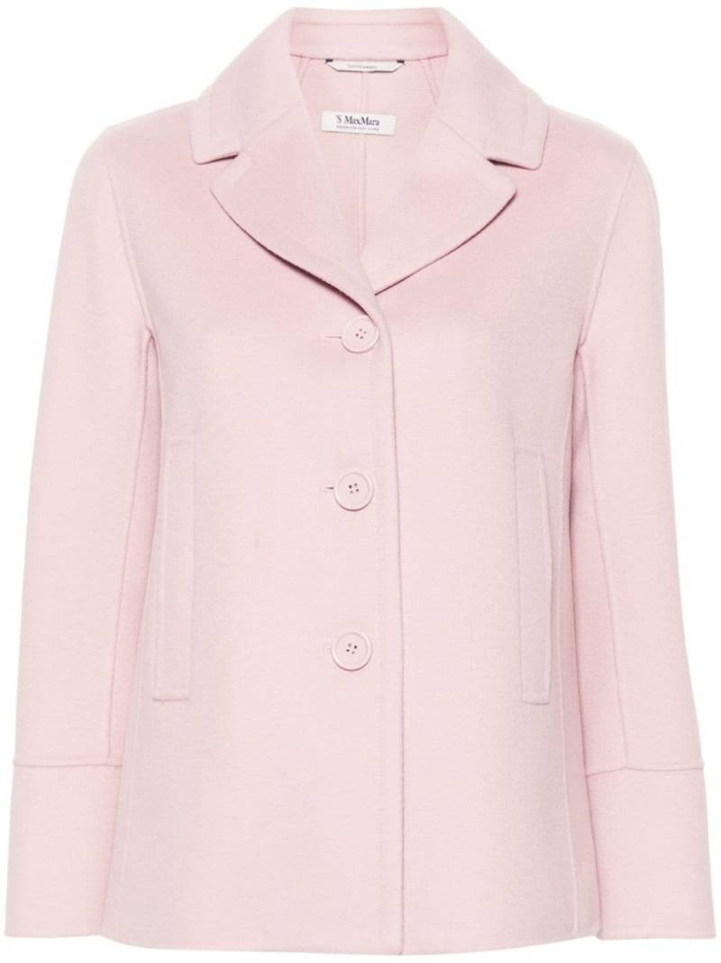 'S Max Mara Moon virgin wool jacket - Pink von 'S Max Mara