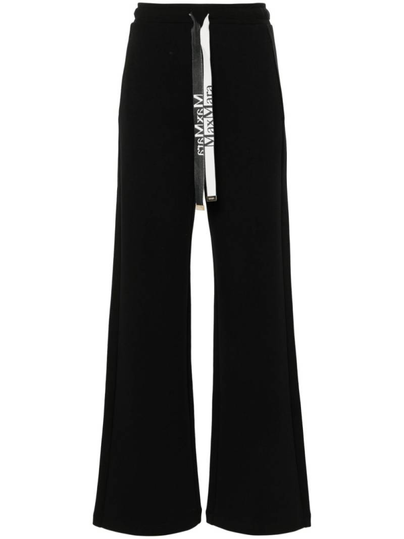 'S Max Mara Potenza straight-leg track pants - Black von 'S Max Mara