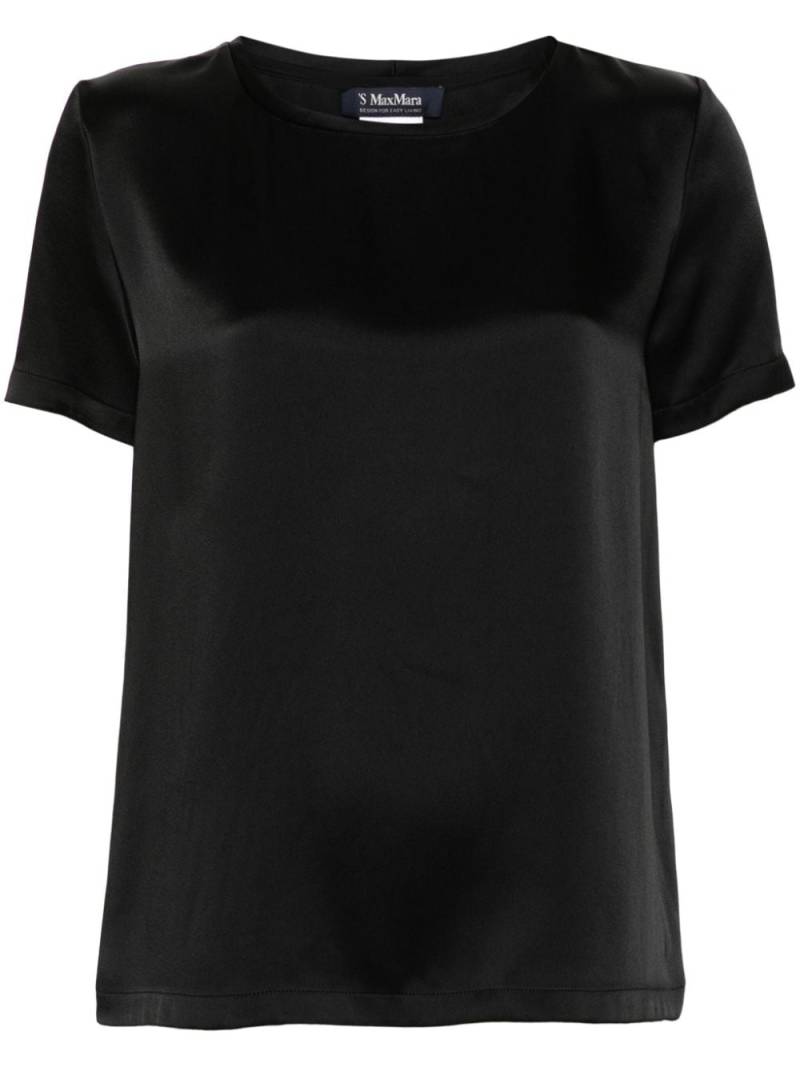 'S Max Mara Rebecca T-shirt - Black von 'S Max Mara