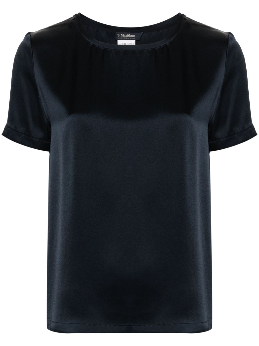 'S Max Mara Rebecca short-sleeved blouse - Blue von 'S Max Mara