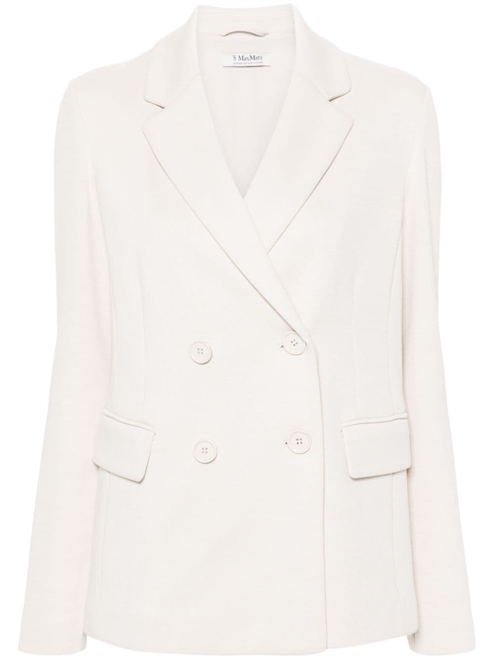 'S Max Mara Scrigno double-breasted blazer - Neutrals von 'S Max Mara