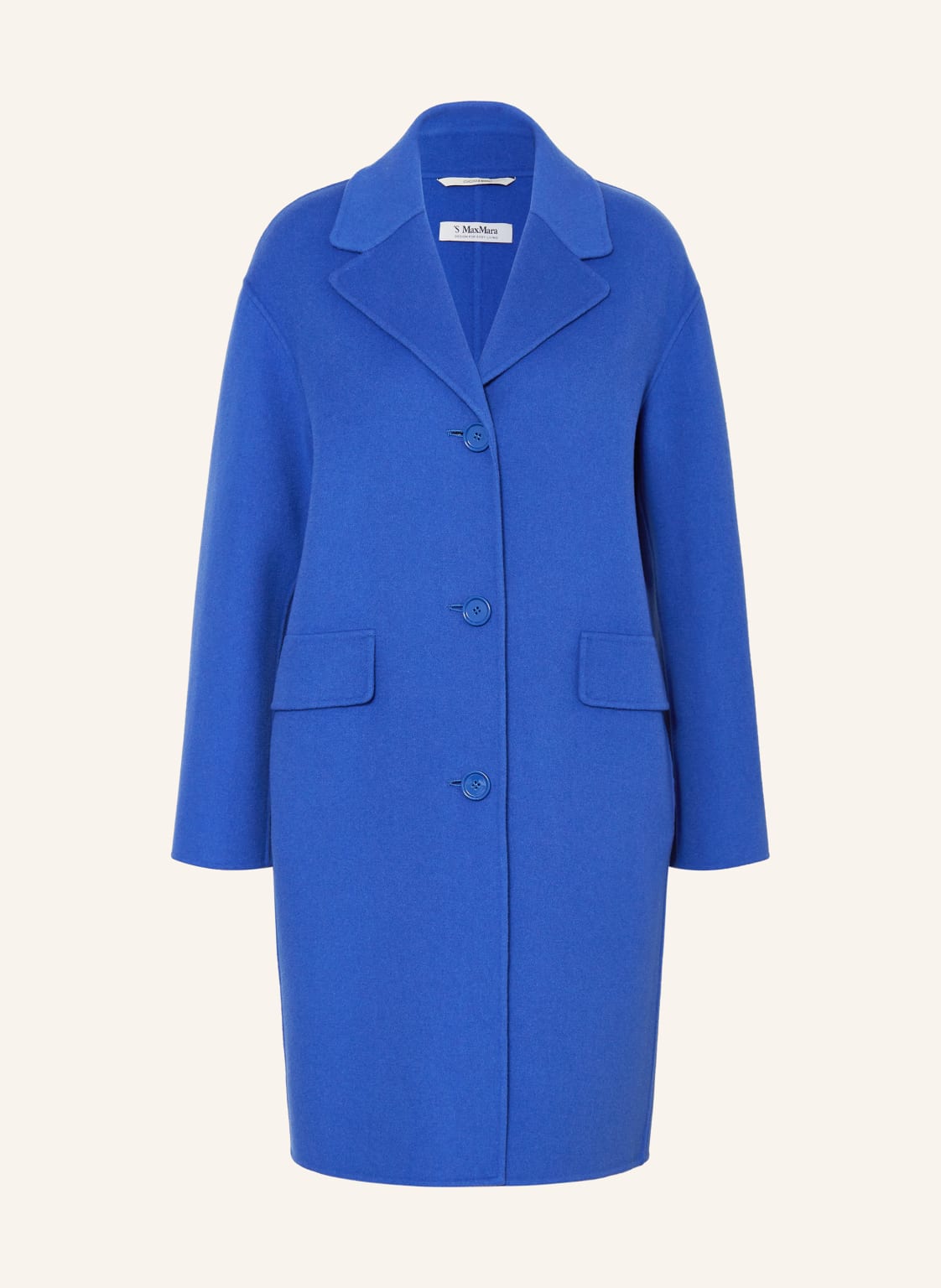 S Max Mara Wollmantel Cielo blau von S Max Mara