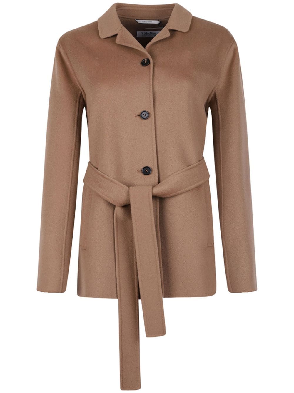 'S Max Mara belted buttoned jacket - Brown von 'S Max Mara