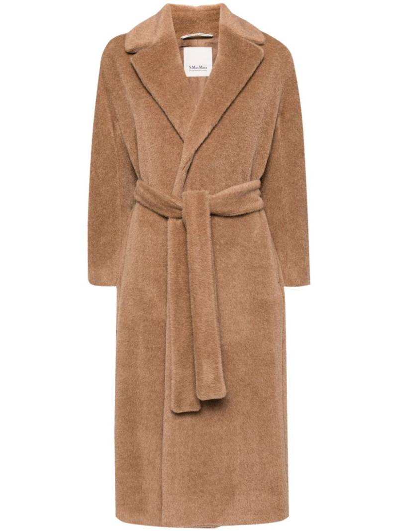 'S Max Mara belted wool coat - Brown von 'S Max Mara