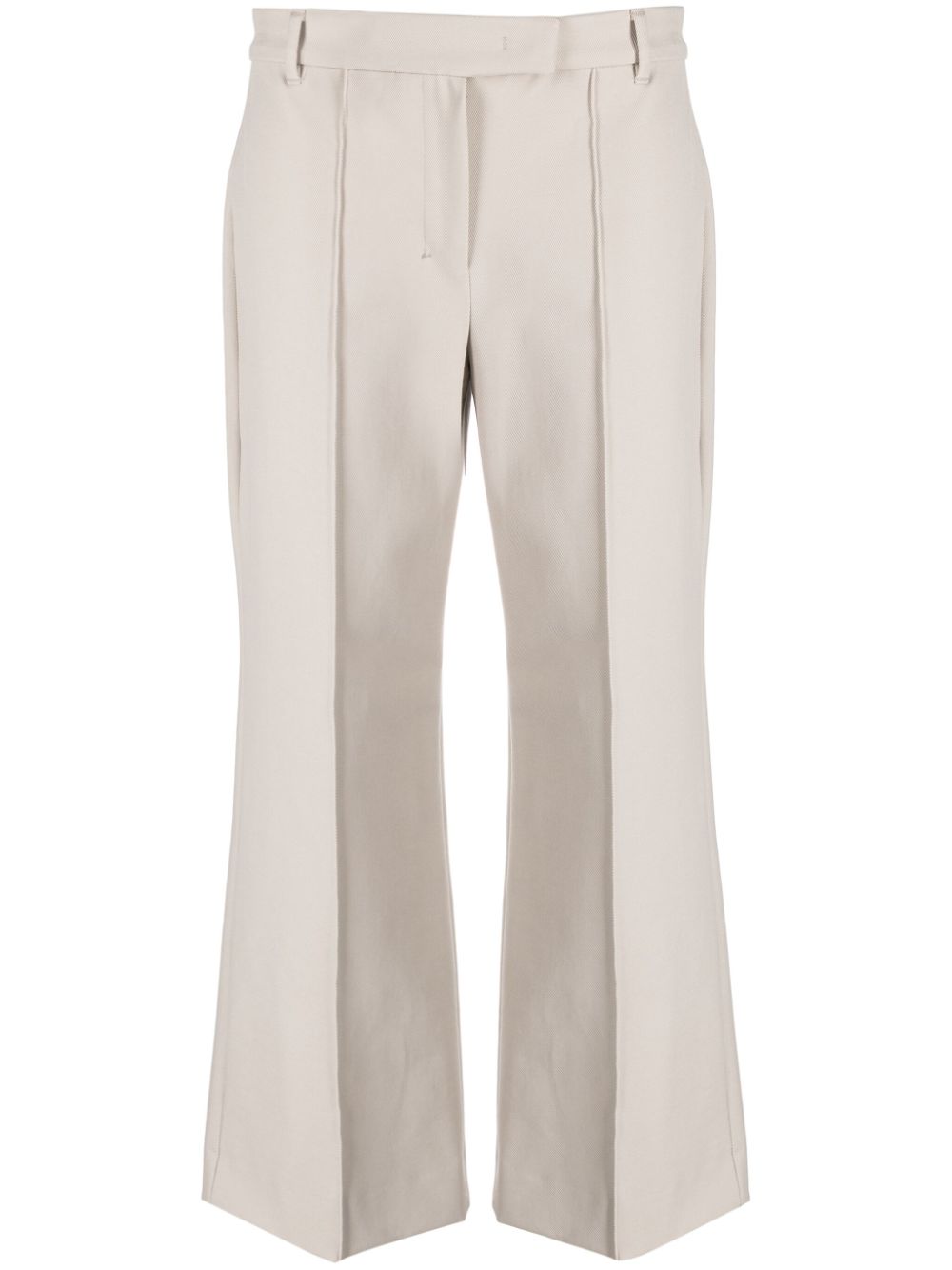 'S Max Mara cropped flared trousers - Neutrals von 'S Max Mara