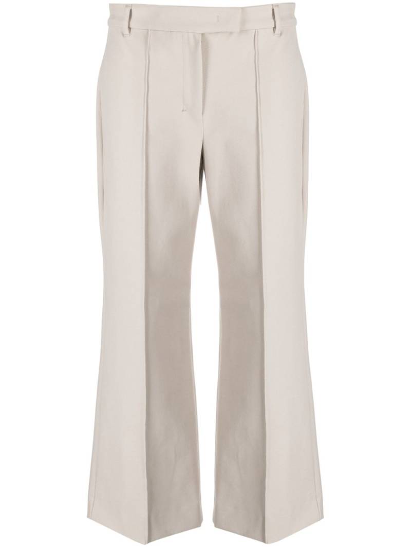 'S Max Mara cropped flared trousers - Neutrals von 'S Max Mara