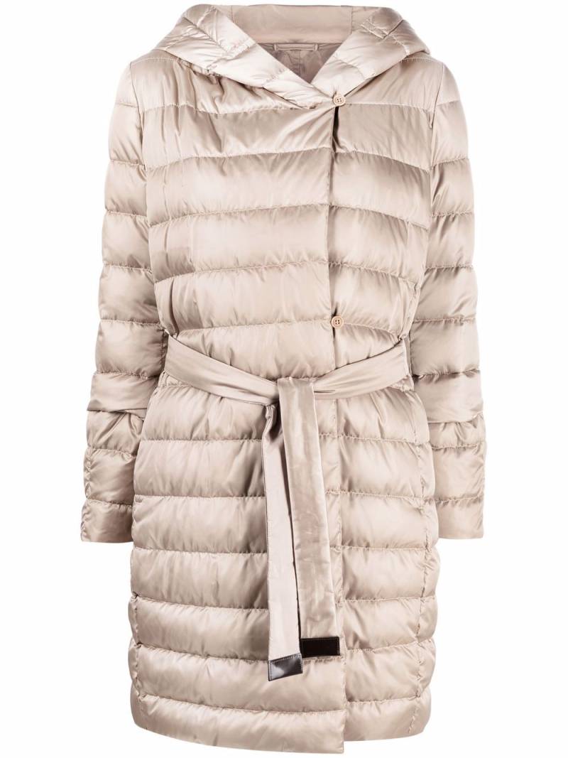 'S Max Mara padded belted coat - Neutrals von 'S Max Mara