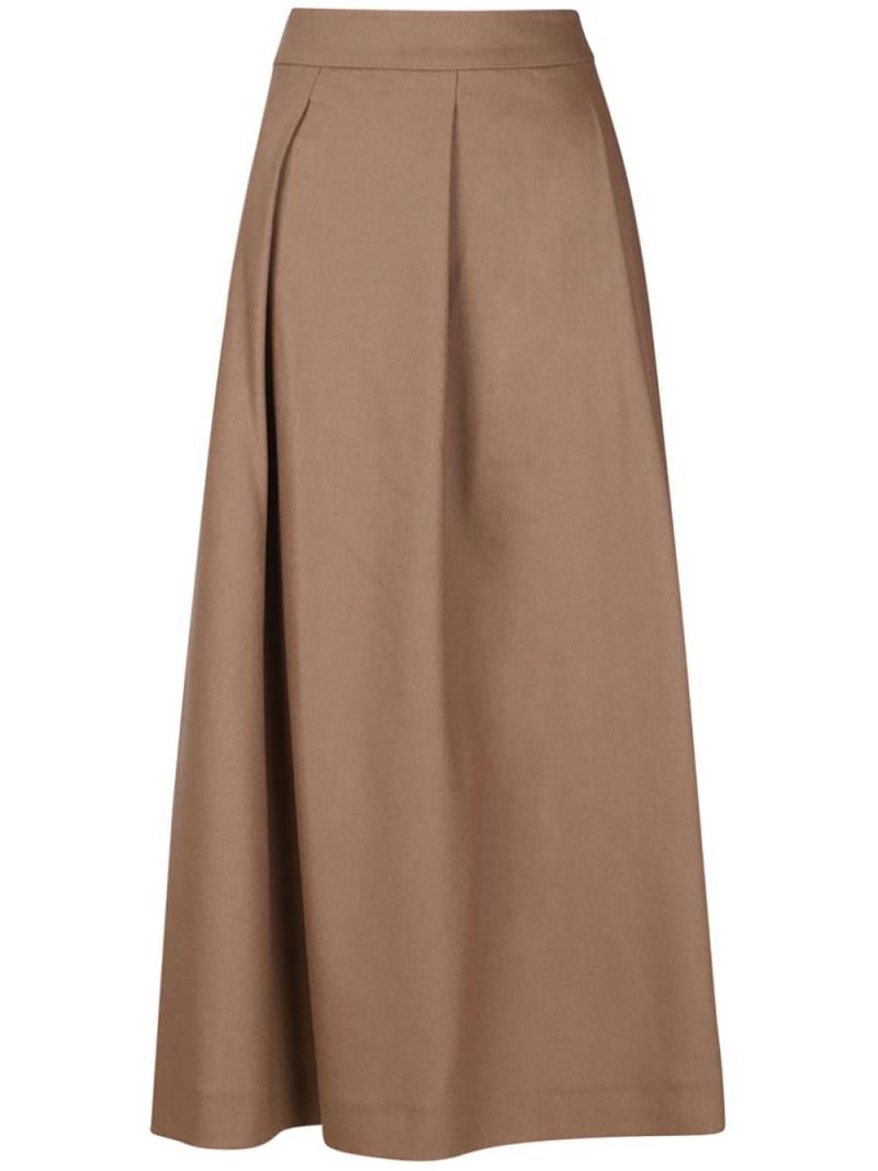 'S Max Mara pleated midi skit - Brown von 'S Max Mara