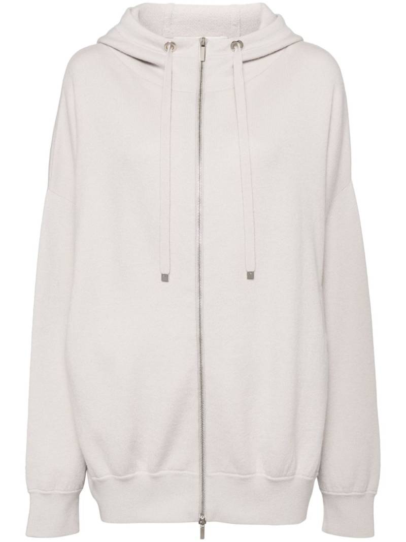 'S Max Mara zip-up wool hoodie - Grey von 'S Max Mara