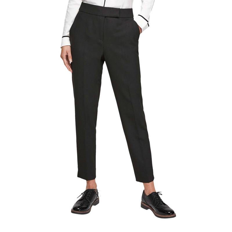 Hose Damen Schwarz 38 von S. Oliver Black Label