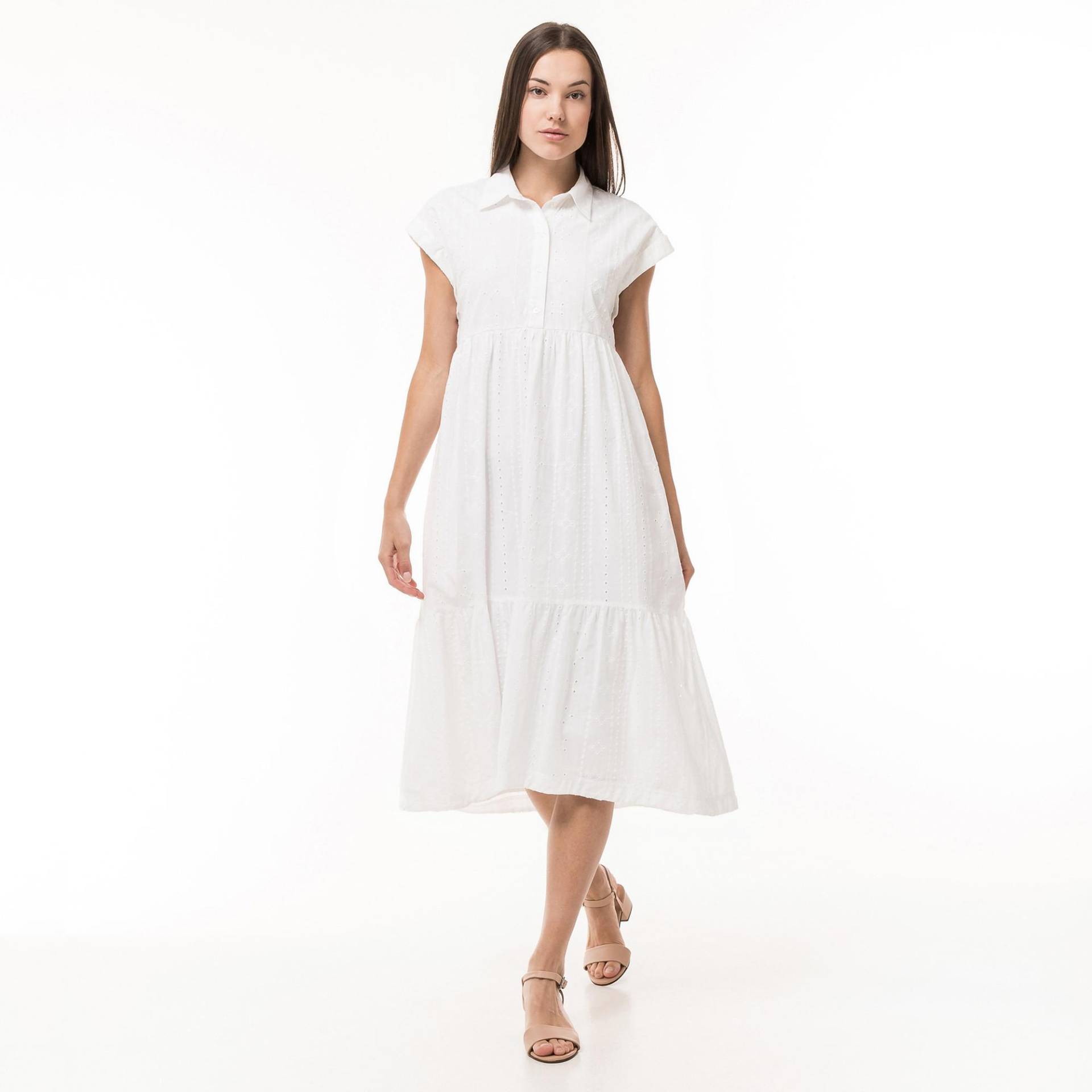 Kleid Damen Weiss  34 von S. Oliver Red Label