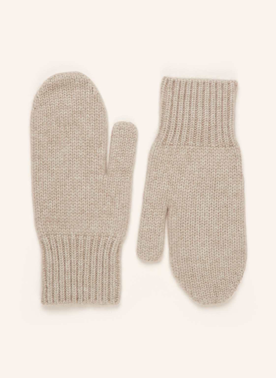 S.Marlon Cashmere-Fäustlinge beige von S.MARLON