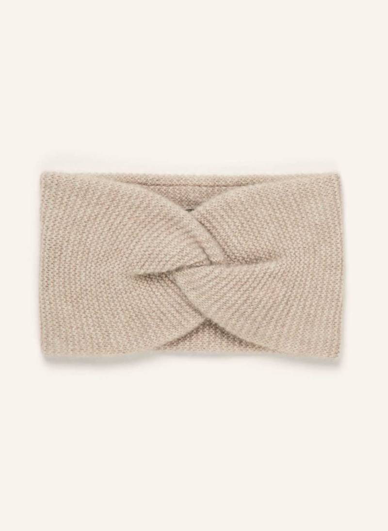 S.Marlon Stirnband Aus Cashmere beige von S.MARLON