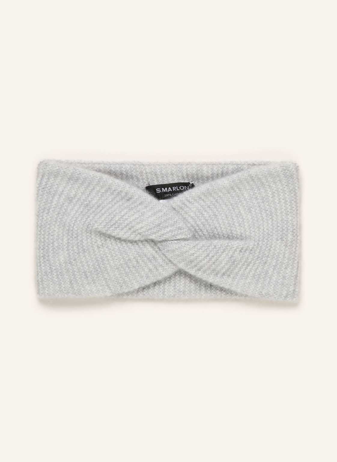 S.Marlon Stirnband Aus Cashmere grau S.Marlon Stirnband Aus Cashmere grau von S.MARLON