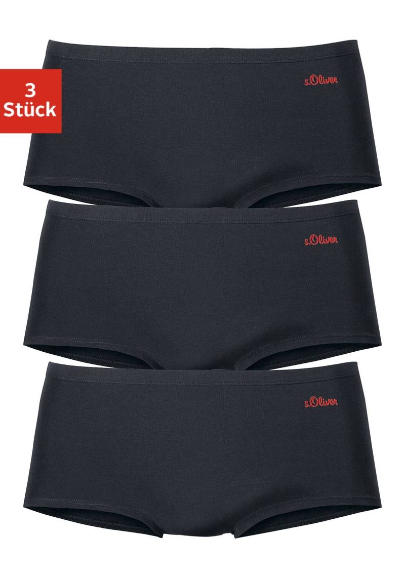 s.Oliver Panty, (3er-Pack), aus elastischer Baumwoll-Qualität von s.Oliver