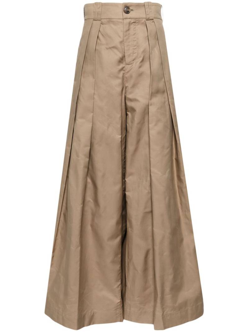 S.S.DALEY Alexander wide-leg trousers - Brown von S.S.DALEY