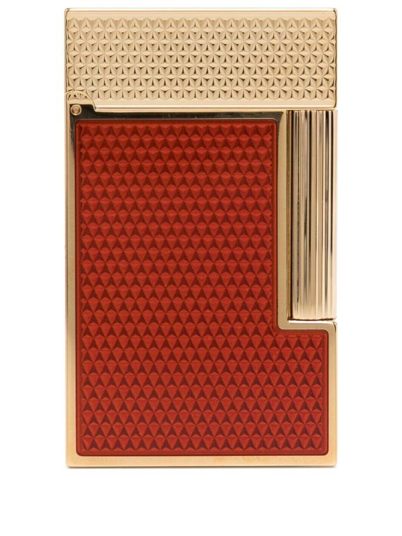 S.T. Dupont Ligne 2 debossed lighter - Orange von S.T. Dupont