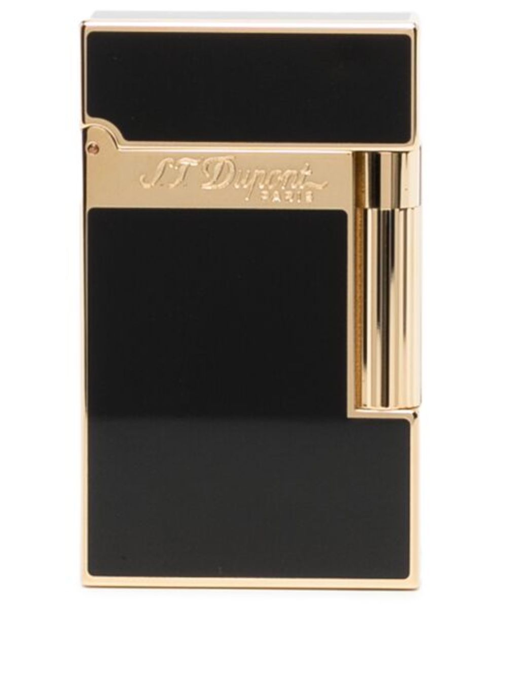 S.T. Dupont Ligne 2 engraved-logo lighter - Black von S.T. Dupont