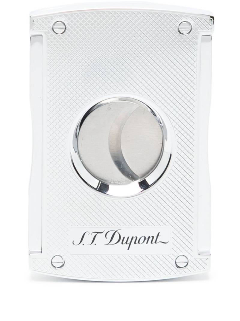 S.T. Dupont Maxijet engraved cigar cutter - Silver von S.T. Dupont