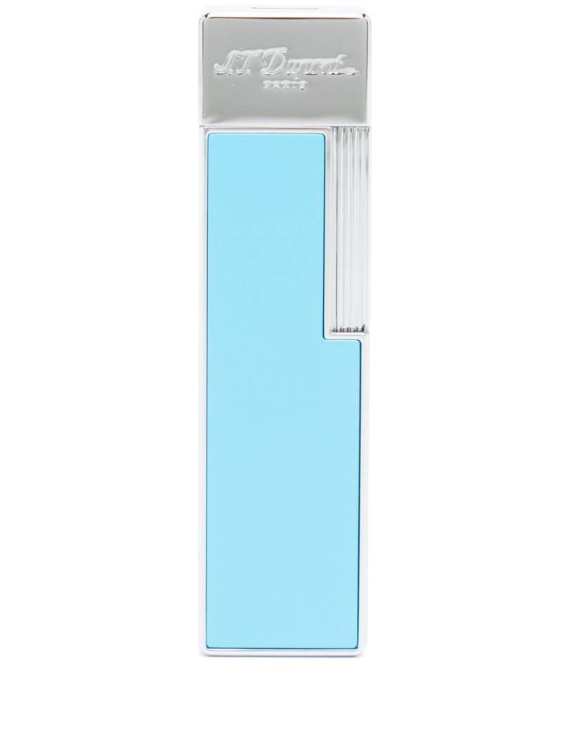 S.T. Dupont Slimmy lacquered lighter (10cm x 2cm) - Blue von S.T. Dupont