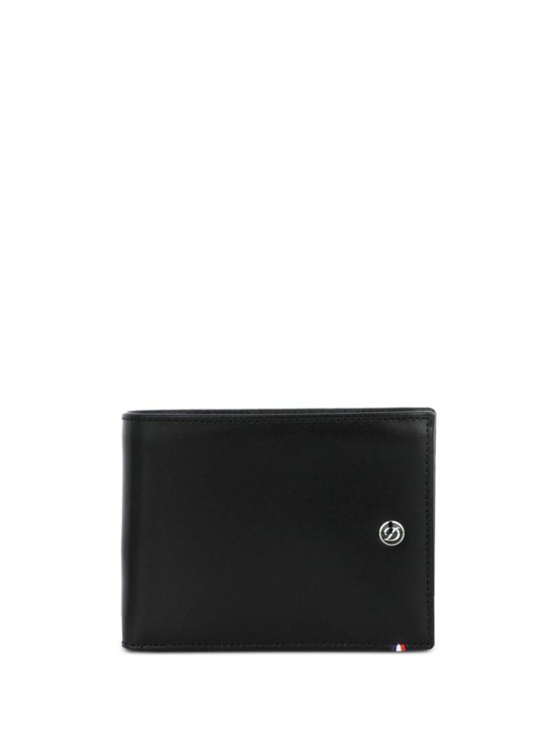 S.T. Dupont bi-folded leather cardholders - Black von S.T. Dupont