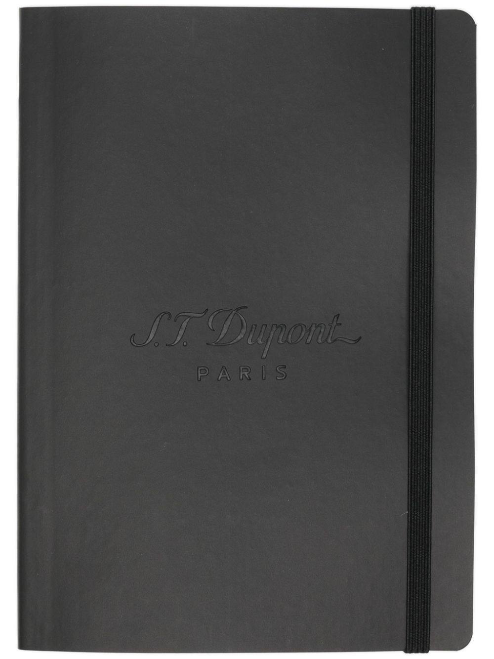 S.T. Dupont logo-debossed writing notebook - Black von S.T. Dupont