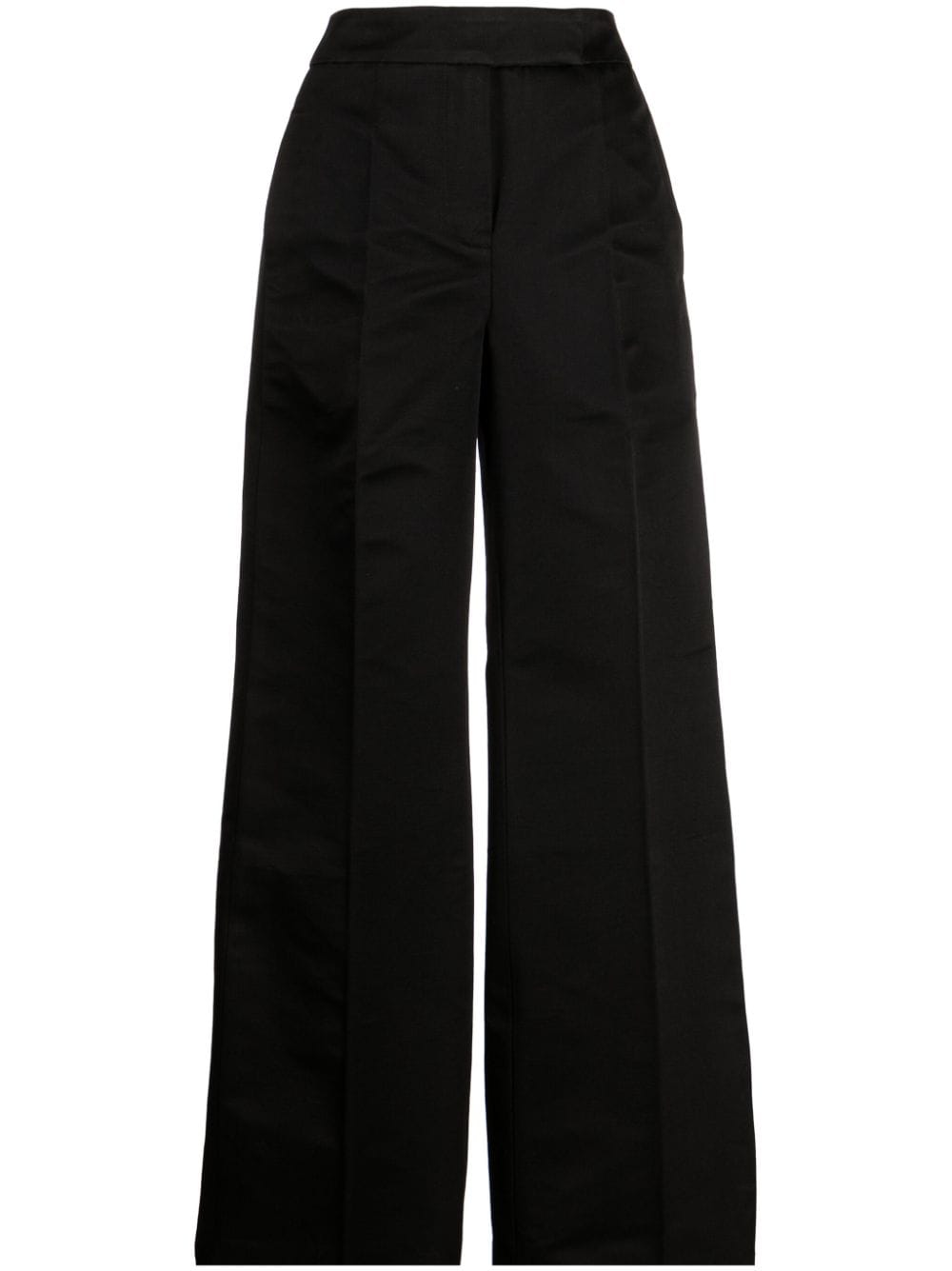 SA SU PHI Andrea high-waisted straight-leg trousers - Black von SA SU PHI