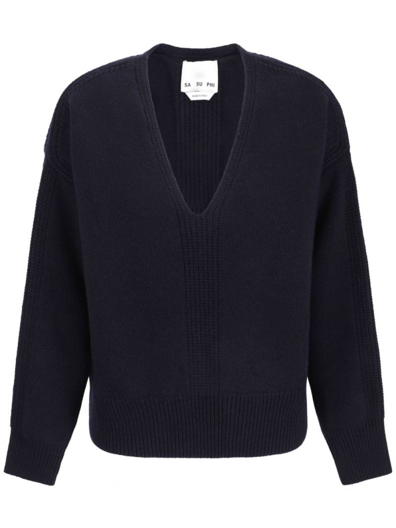 SA SU PHI Rasato sweater - Blue von SA SU PHI