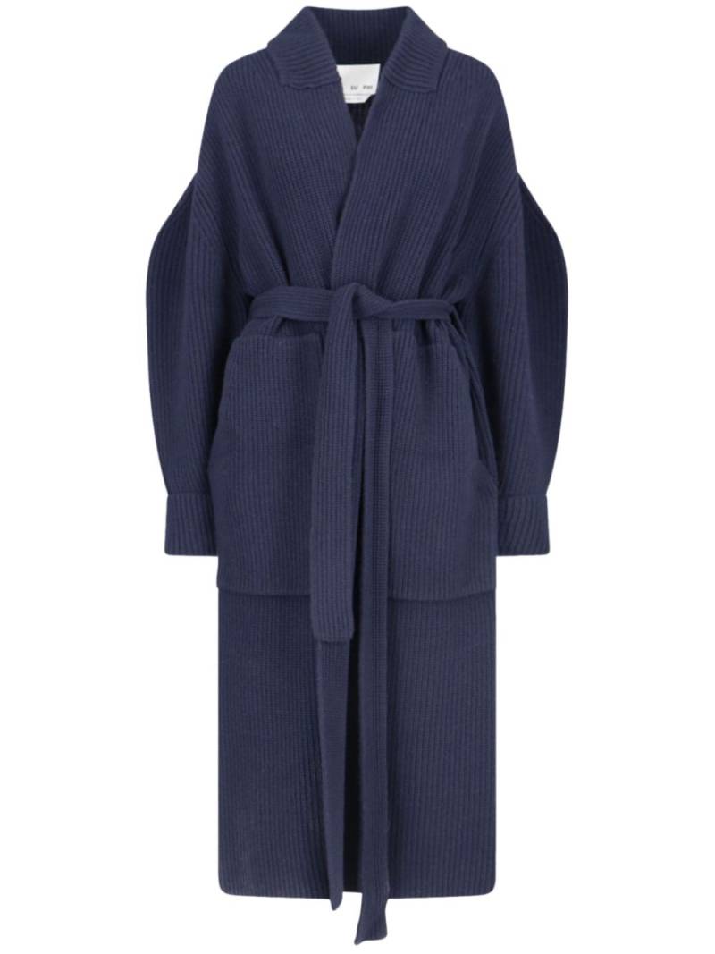 SA SU PHI Sara double-breasted coat - Blue von SA SU PHI