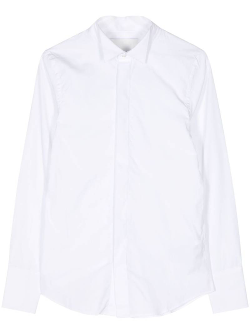 SA SU PHI classic collar cotton shirt - White von SA SU PHI